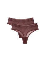 Tempting Sheer Highwaist String 2P Chocolate Chocolate model 21789706 - Triumph Tempting Sheer Highwaist String 2P Chocolate Chocolate model 21789706 - Triumph