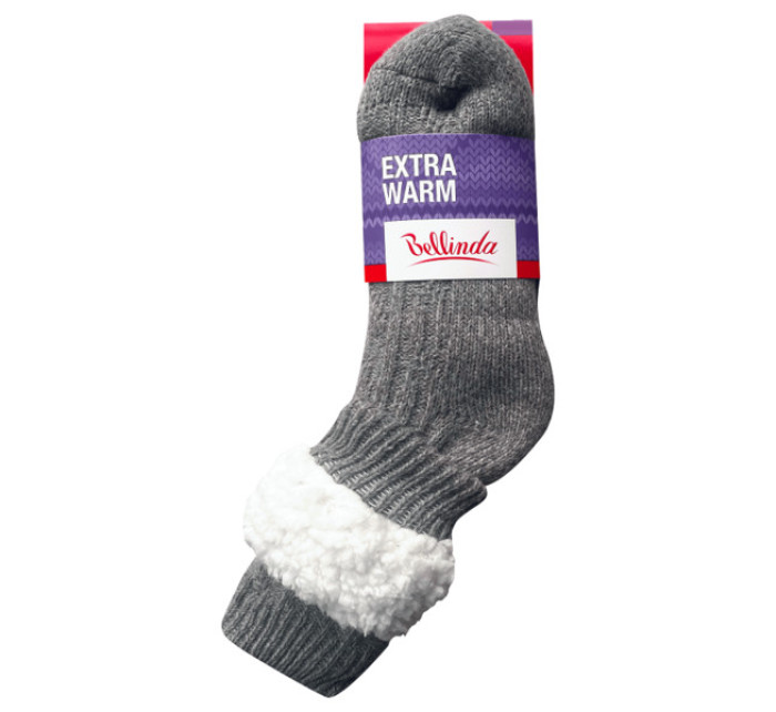 Extrémne teplé ponožky EXTRA WARM SOCKS - BELLINDA - šedá