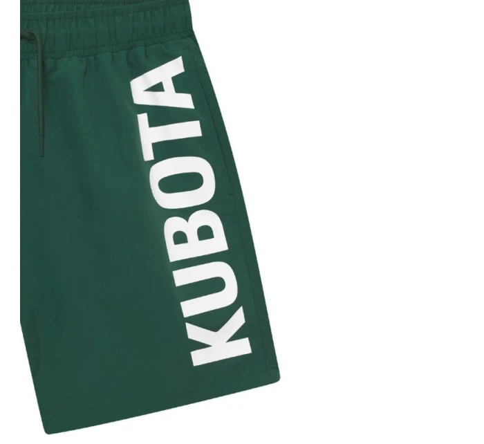Pánske zelené plavecké šortky Kubota K25SS-204-003-18-1 Pánske zelené plavecké šortky Kubota K25SS-204-003-18-1