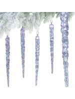 KRYŠTÁLOVÉ RAMPÚCHY ZÁVESNÁ DEKORÁCIA 22CM 4KS