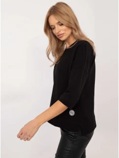 Blúzka CLM BZ 1252.01X čierna