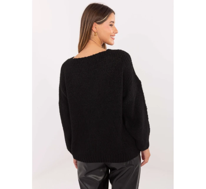 Jumper MI SW 0919.18 čierny