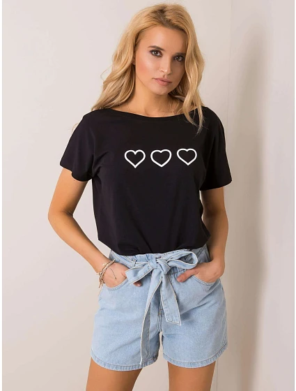 T shirt RV TS model 18622318 biało czarny - FPrice