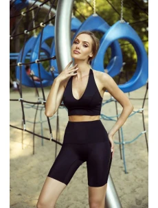 Dámske krátke legíny Alison Black - ELDAR