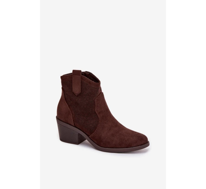 Topánky na podpätku model 224427 Step in style