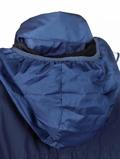 Futbalová tréningová bunda so zipsom SELECT Španielsko námornícka modrá