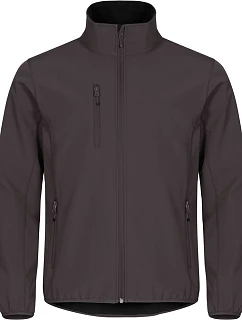 Classic Softshell Jkt M Pánská 3vrstvá softshellová bunda model 22471130 dark grey - Clique