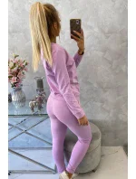 Fialová tepláková súprava