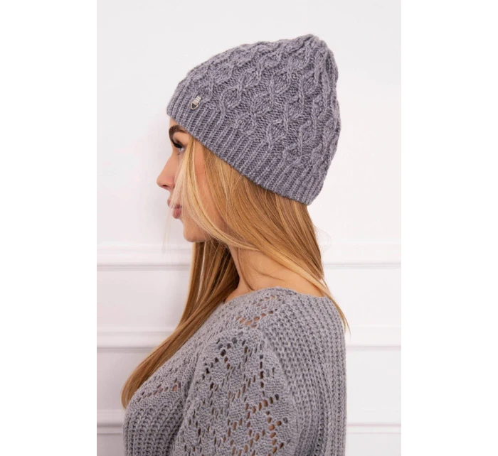 Fleecová čiapka Roma K224 tmavo šedá Fleecová čiapka Roma K224 tmavo šedá