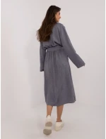 Sukienka LK SK model 20470374 ciemny szary - FPrice Sukienka LK SK model 20470374 ciemny szary - FPrice