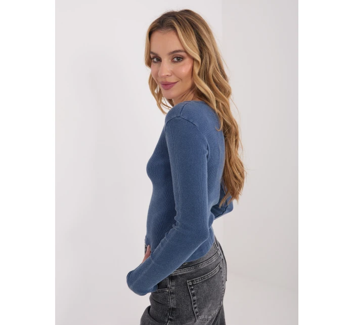 Blúzka WT BZ A1138 1.67 tmavomodrá Blúzka WT BZ A1138 1.67 tmavomodrá