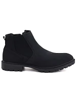 Pánské vysoké kotníkové boty, černé, model 22348417 Pánské vysoké kotníkové boty, černé, model 22348417