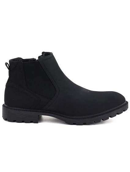 Pánské vysoké kotníkové boty, černé, model 22348417 Pánské vysoké kotníkové boty, černé, model 22348417