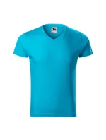 Slim Fit tričko s výstřihem do V M model 18010197 pánské - Malfini