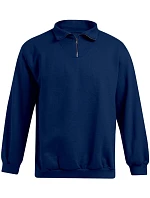 mikina s 1/4 zipem 40. navy model 22536823 - Promodoro mikina s 1/4 zipem 40. navy model 22536823 - Promodoro