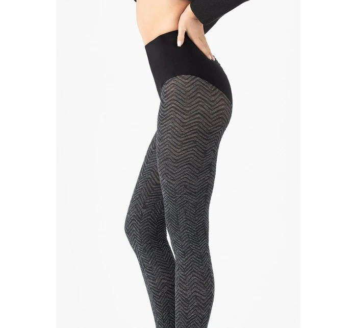 Fiore pančuchy G 6076 Chevron Chic 60 den 2-4 Fiore pančuchy G 6076 Chevron Chic 60 den 2-4