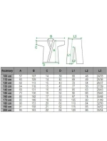 MASTERS karate kimono 8 oz - 100 cm NOVINKA