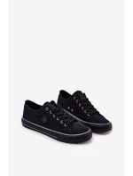 Pánské Textilní Tenisky Big Star model 21694437 Černé - Big Star Shoes