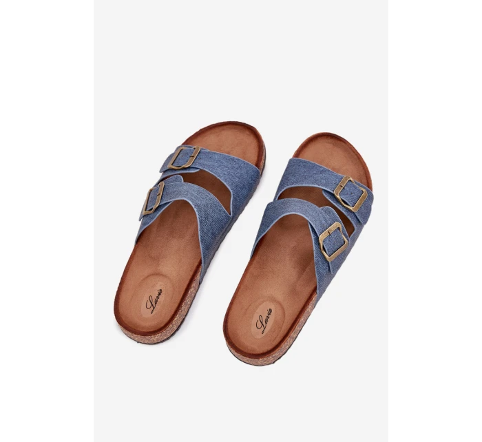 Dámské Pantofle Na Platformě S Přezkami model 21704354 - EVENTO Dámské Pantofle Na Platformě S Přezkami model 21704354 - EVENTO