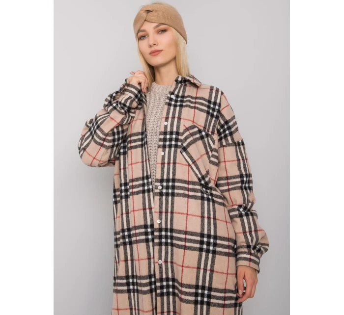 EM KS 604 košele 2.90P čierna a béžová