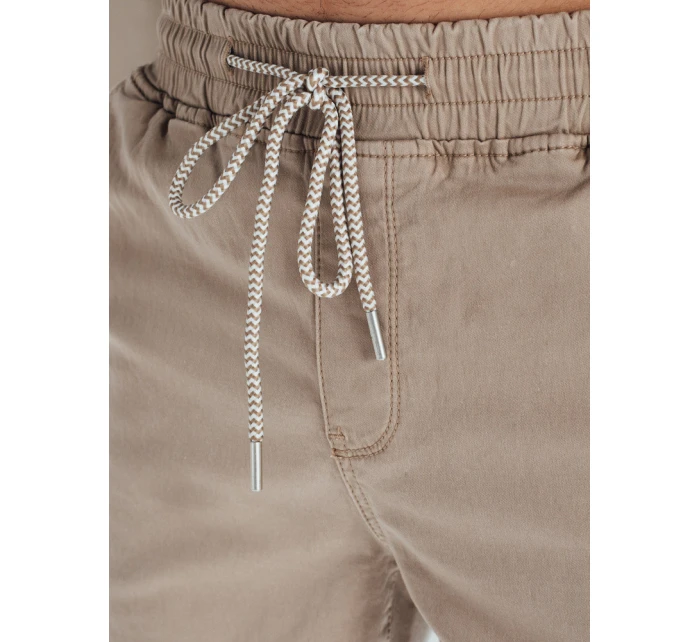 Pánské džínové šortky béžové Dstreet model 21989844 - FashionStreet