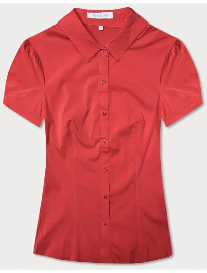 Bluzka z krótkim rękawem czerwona (SSD16212D) Bluzka z krótkim rękawem czerwona (SSD16212D)