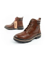 buty męskie  modne brązowe model 21361016 - Wrangler