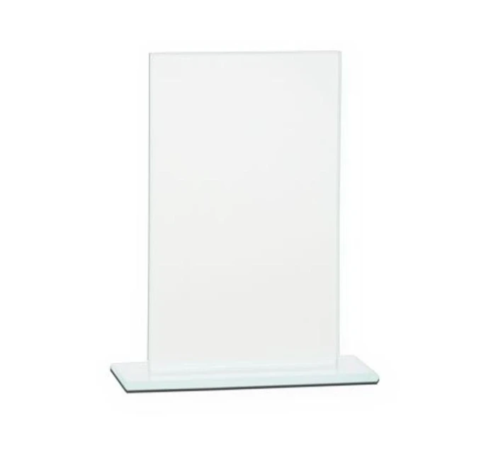 Sklenená trofej s matným podstavcom