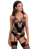 Korzet Casmir Lagerta farba:čierna