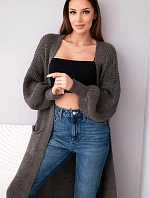 Dlhý sveter cappuccino