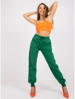 Tepláky EM DR model 17217067 tmavě zelená - FPrice Tepláky EM DR model 17217067 tmavě zelená - FPrice