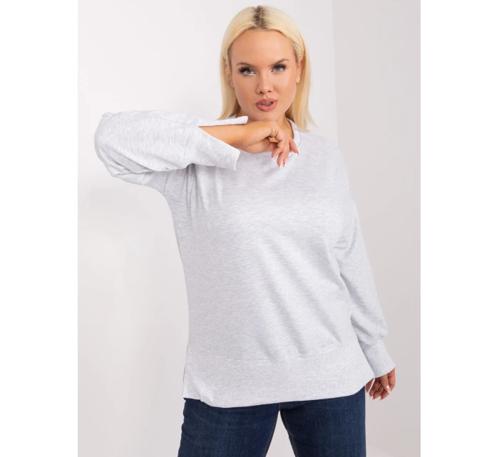 Blúzka RV BZ 9198.10x svetlo šedá