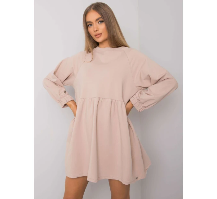 Šaty RV SK 7247.15P béžová Šaty RV SK 7247.15P béžová