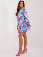 WN SK 8282 šaty.55 modrá