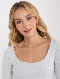 Blúzka WT BZ A1174.29P svetlo sivá