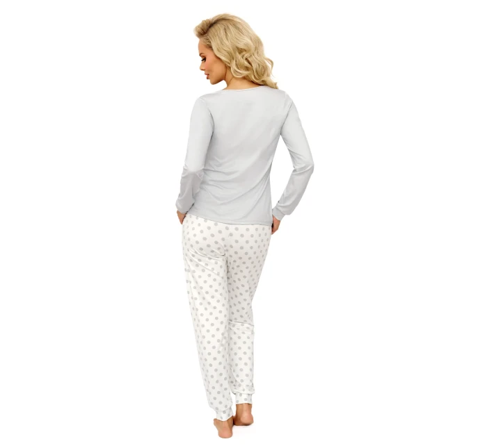 Pyžamo Maya Long Ecru - Donna