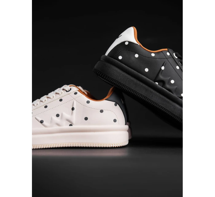 Dámske topánky Vuch Lucky Dots Black Dámske topánky Vuch Lucky Dots Black