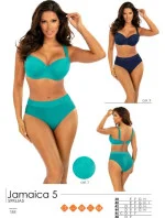 Dámske dvojdielne plavky S995JA5 2 Jamaica 5 tmavo modrá - Self