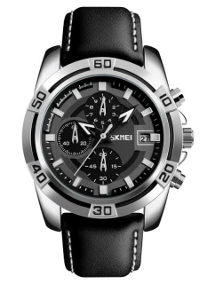 Pánske hodinky Skmei 9156SIBK + BOX