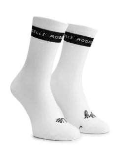 Rogelli CASUAL STRIPE ponožky biele 44-47