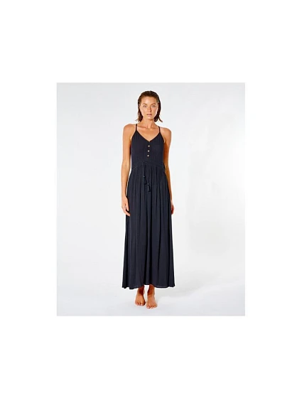 Šaty RIP CURL Classic Surf Maxi Dress, čierne Šaty RIP CURL Classic Surf Maxi Dress, čierne