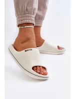 Lekkie Klapki Damskie Big Star NN274A043 Białe
