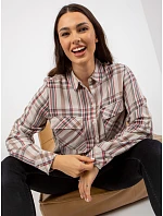 Bluzka model 22556667 jasny beżowy - FPrice