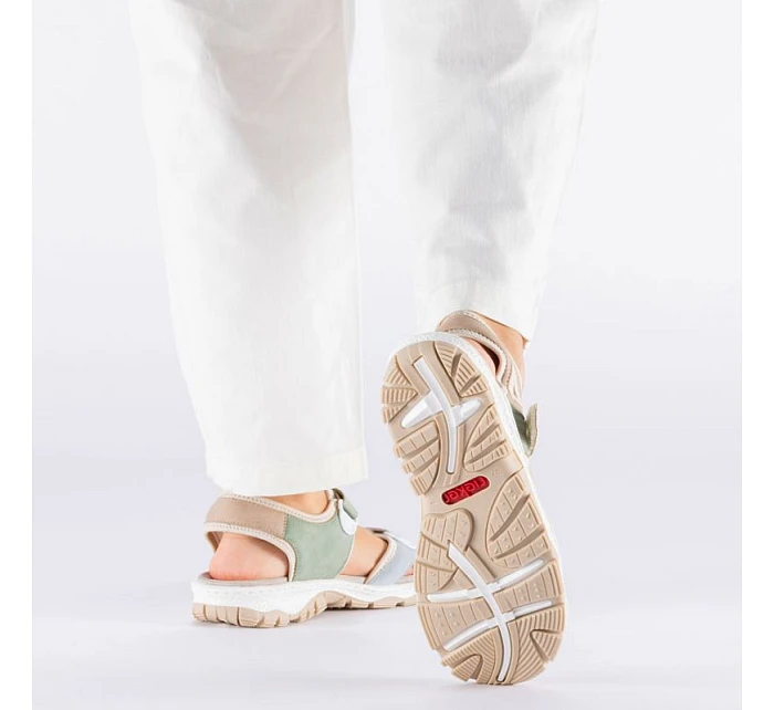 damskie sportowe na  model 22086941 - Rieker