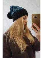 Milano fleecová čepice K203 tyrkysová model 18749925 - K-Fashion Milano fleecová čepice K203 tyrkysová model 18749925 - K-Fashion