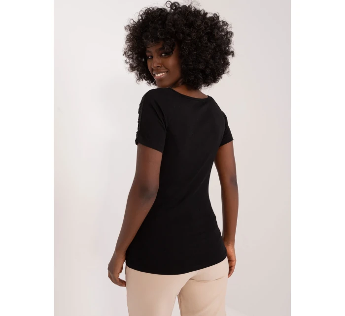 Blúzka PM BZ GN2074.77 čierna Blúzka PM BZ GN2074.77 čierna