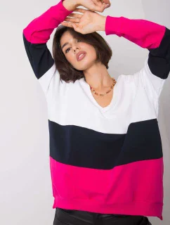 Mikina RV BL 5972.07 biela a ružová