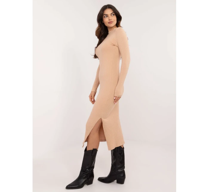 Sukienka RV SK model 20616342 camelowy - FPrice