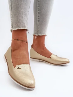 Dámské ploché mokasíny Gold model 21223618 - Kesi