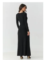 Dlhé šaty model 220425 Makadamia